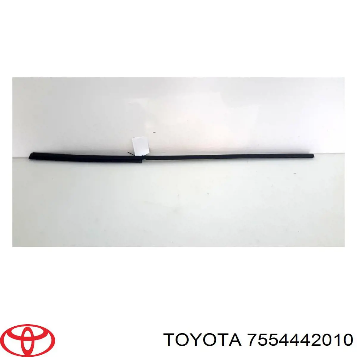 7554442010 Toyota moldura de parabrisas izquierda