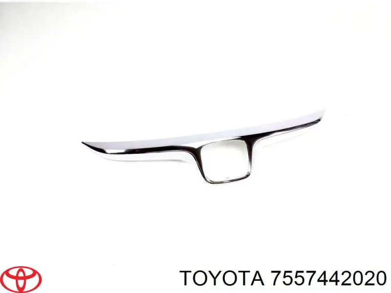 Moldura de luneta trasera izquierda para Toyota RAV4 (A3)