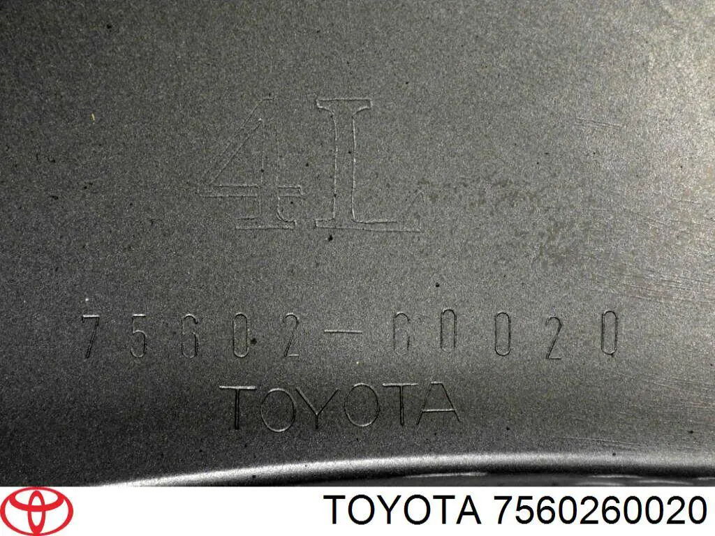 Comprar 7560260020 Toyota 