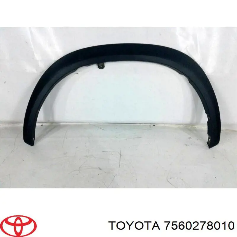 Ensanchamiento, guardabarros delantero izquierdo TOYOTA 7560278010