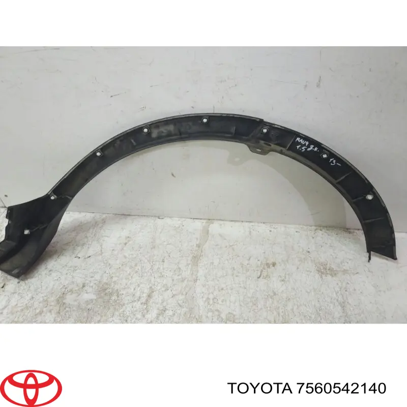 Comprar 7560542140 Toyota Moldura de salpicadera trasera derecha