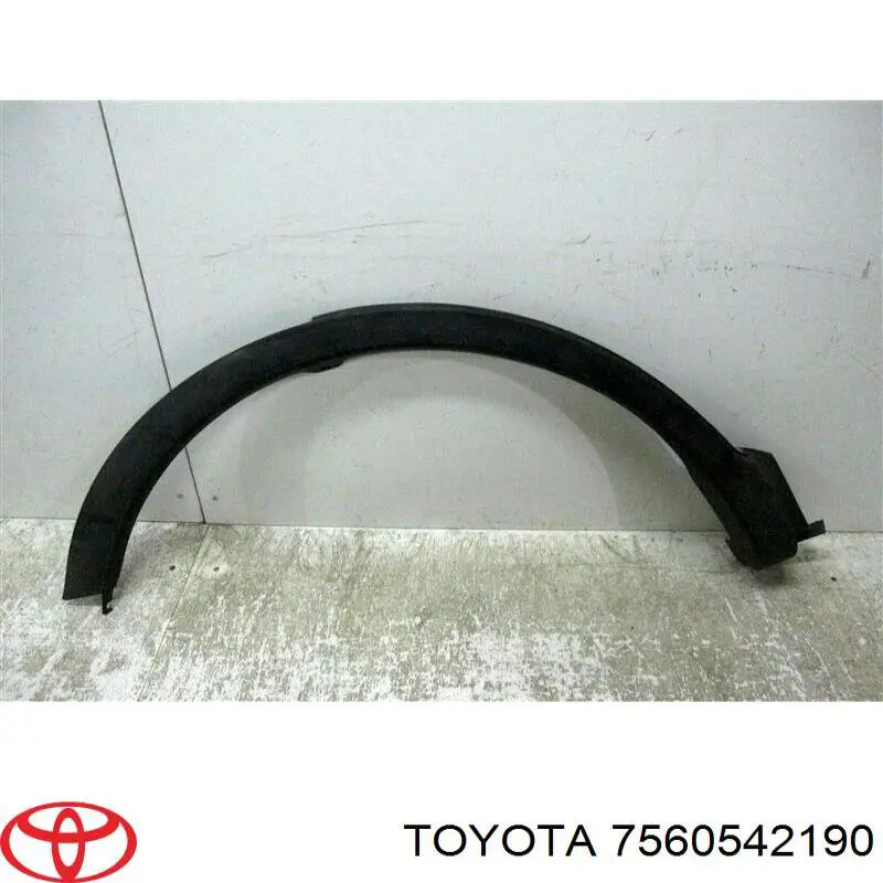 Aletín guardabarros trasero derecho para Toyota RAV4 (A4)