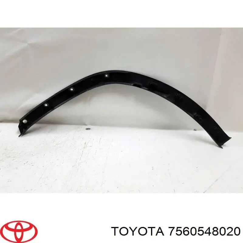 Comprar 756050E010 Toyota Moldura de salpicadera trasera derecha