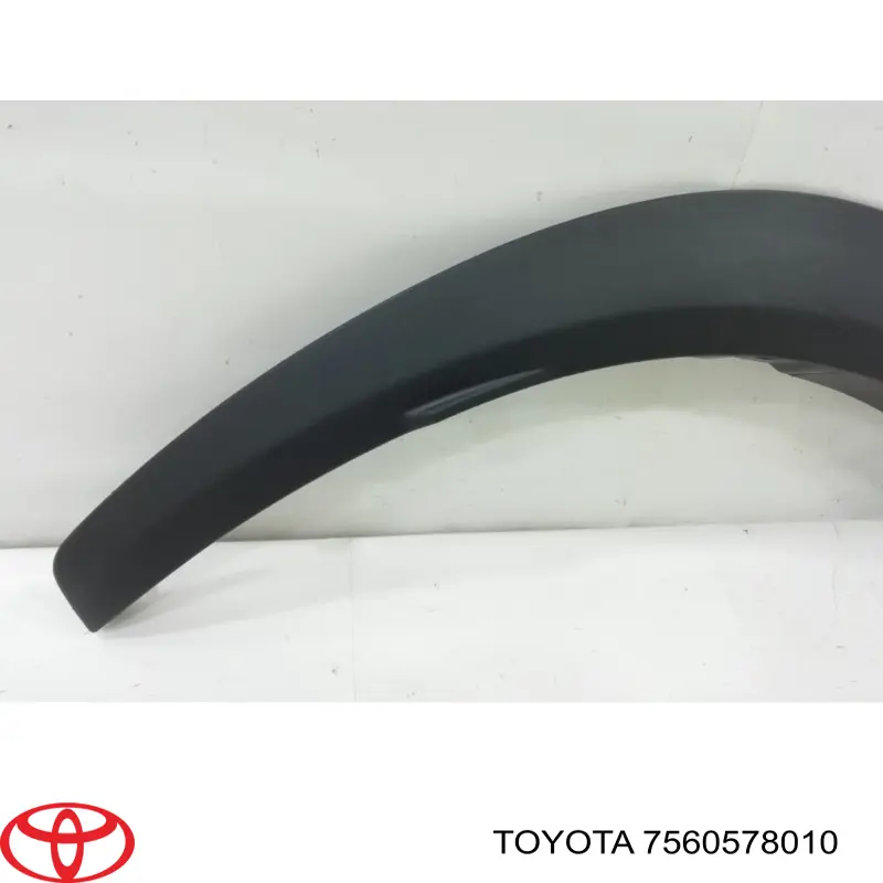 Aletín guardabarros trasero derecho Toyota 7560578010