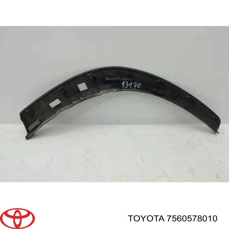 Comprar 7560578010 Toyota Extensión de la aleta trasera derecha