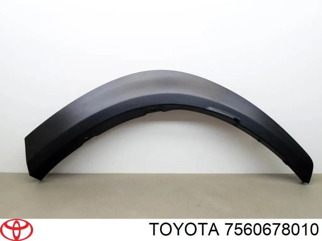 Comprar 7560678010 Toyota Extensión de la aleta trasera izquierda