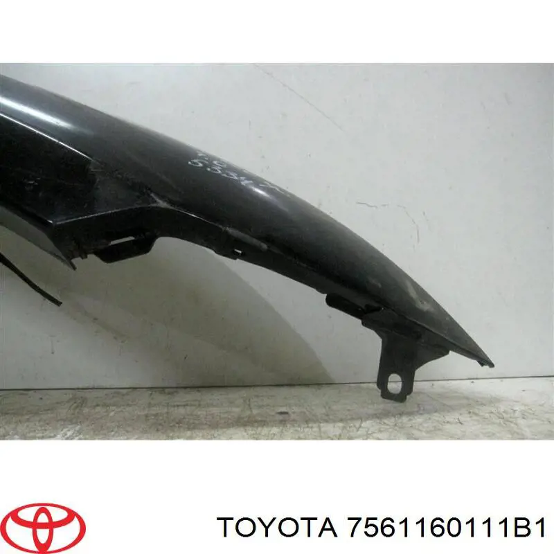 Extensión de la aleta delantera derecha Toyota 7561160111B1 precio, desde 278,78 EUR
