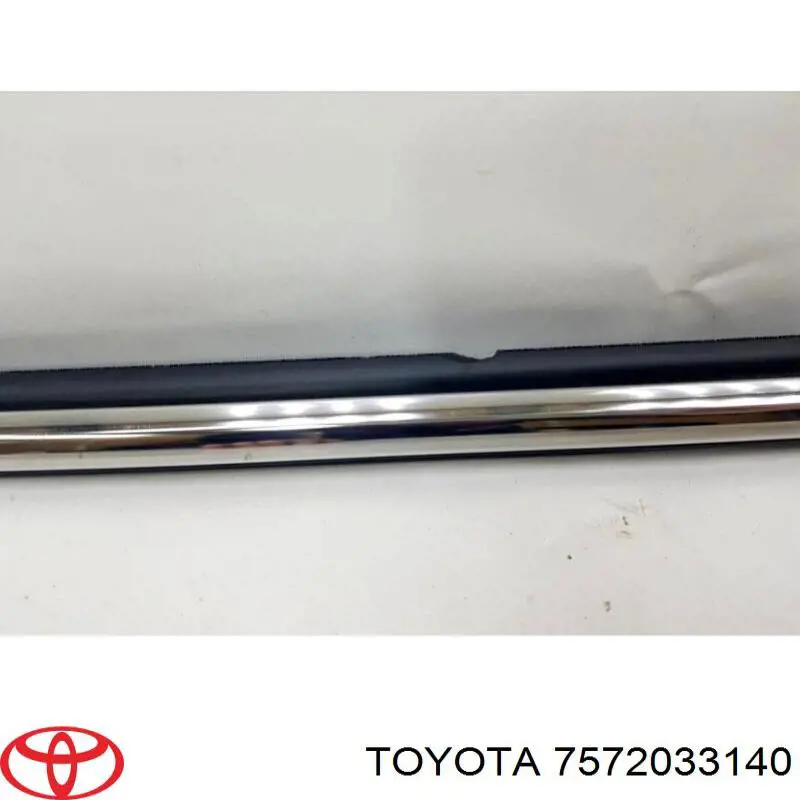 Moldura de cristal de la puerta delantera izquierda Toyota 7572033140 precio, desde 79,35 EUR