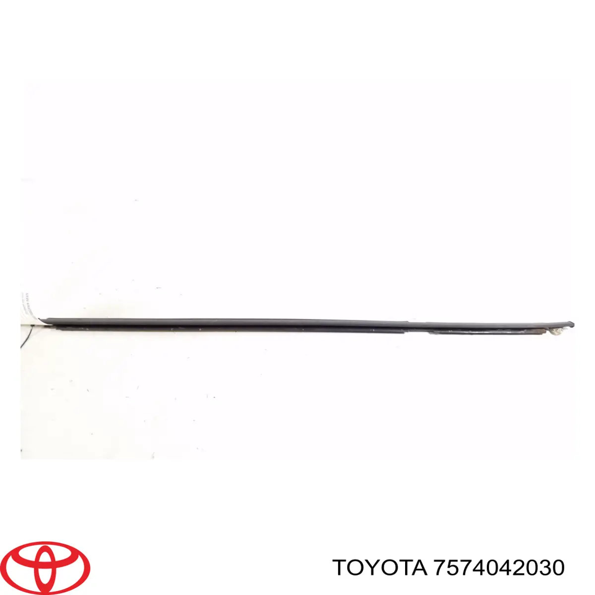 Moldura De Cristal De La Ventana De La Puerta Trasera Izquierda para Toyota RAV4 (A3)