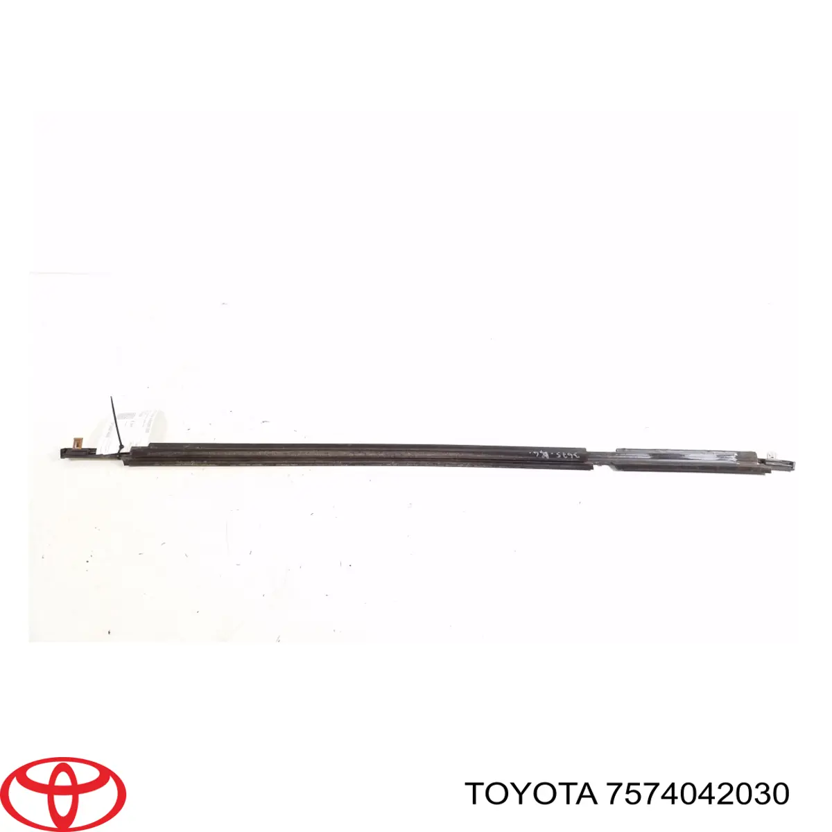 Moldura de cristal de la puerta trasera izquierda Toyota 7574042030 precio, desde 53,82 EUR