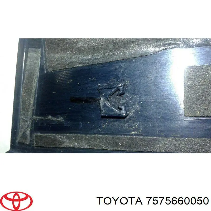 Moldura de puerta delantera izquierda vertical para Toyota Land Cruiser (J150)