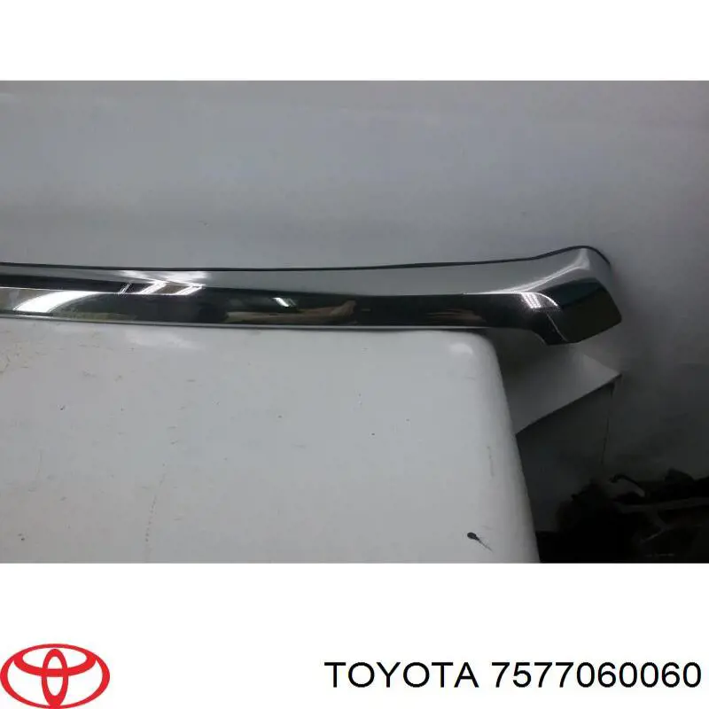 7577060063 Toyota moldura de capó