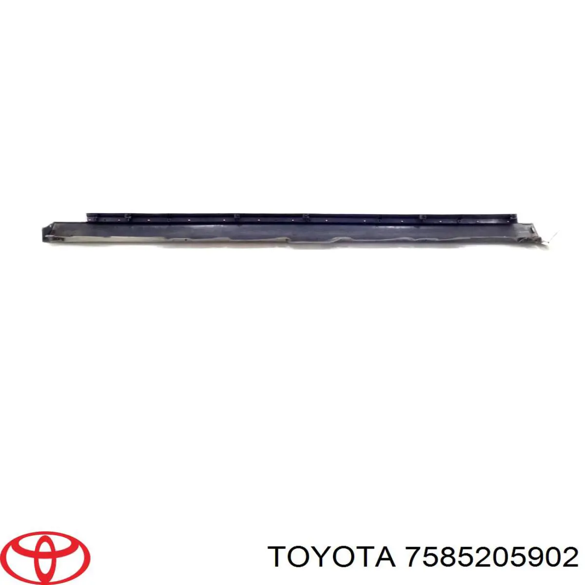 Listón de acceso exterior izquierdo Toyota 7585205902