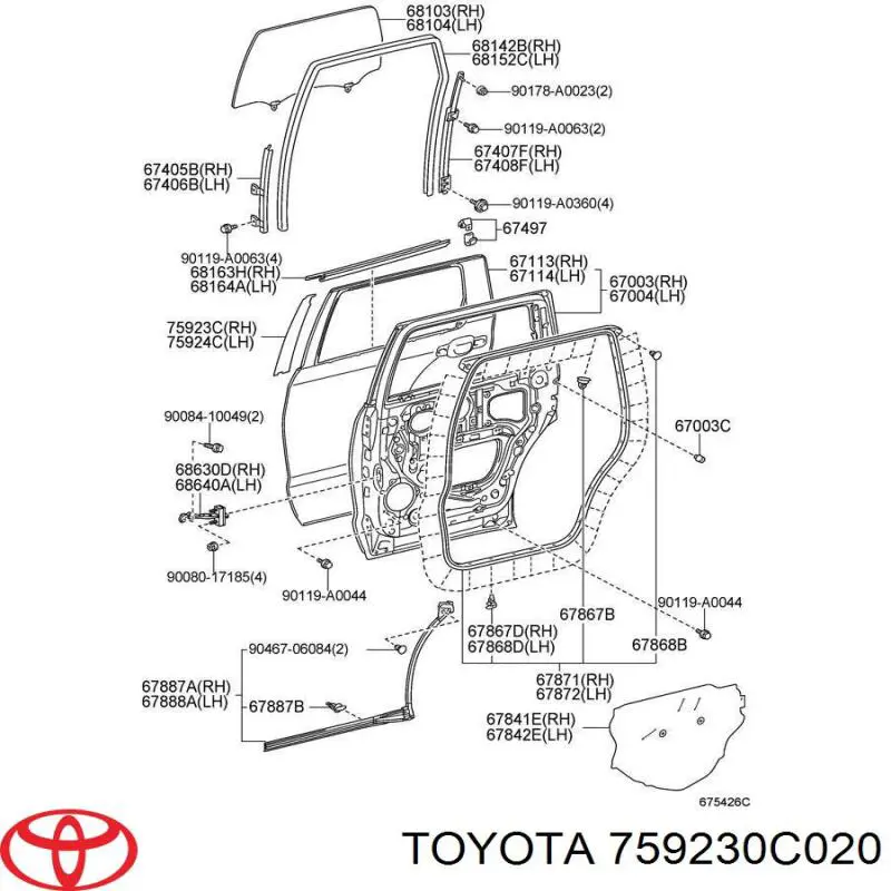 759230C020 Toyota