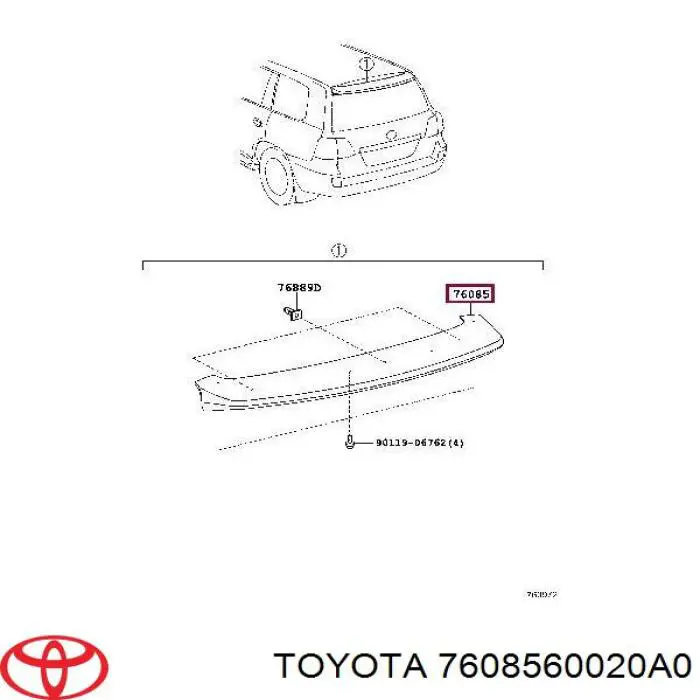 7608560020A0 Toyota