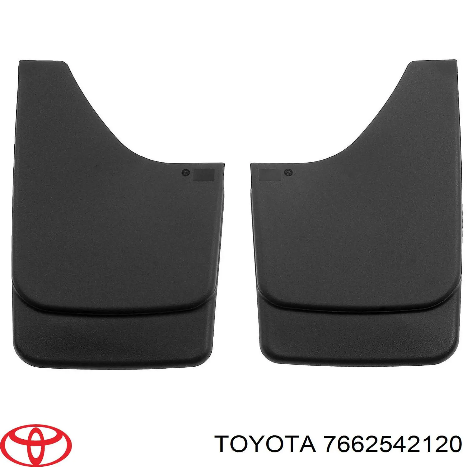 Faldilla guardabarro trasera derecha para Toyota RAV4 (A3)