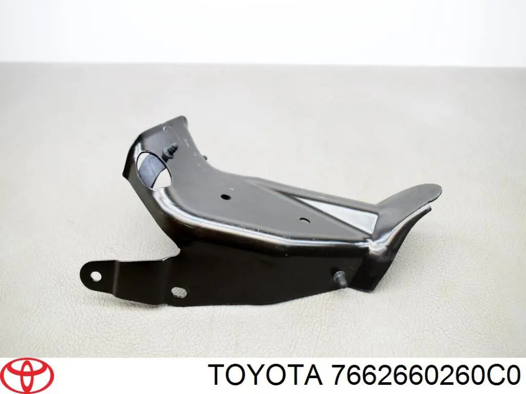 7662660260C0 Toyota faldilla guardabarro trasera izquierda