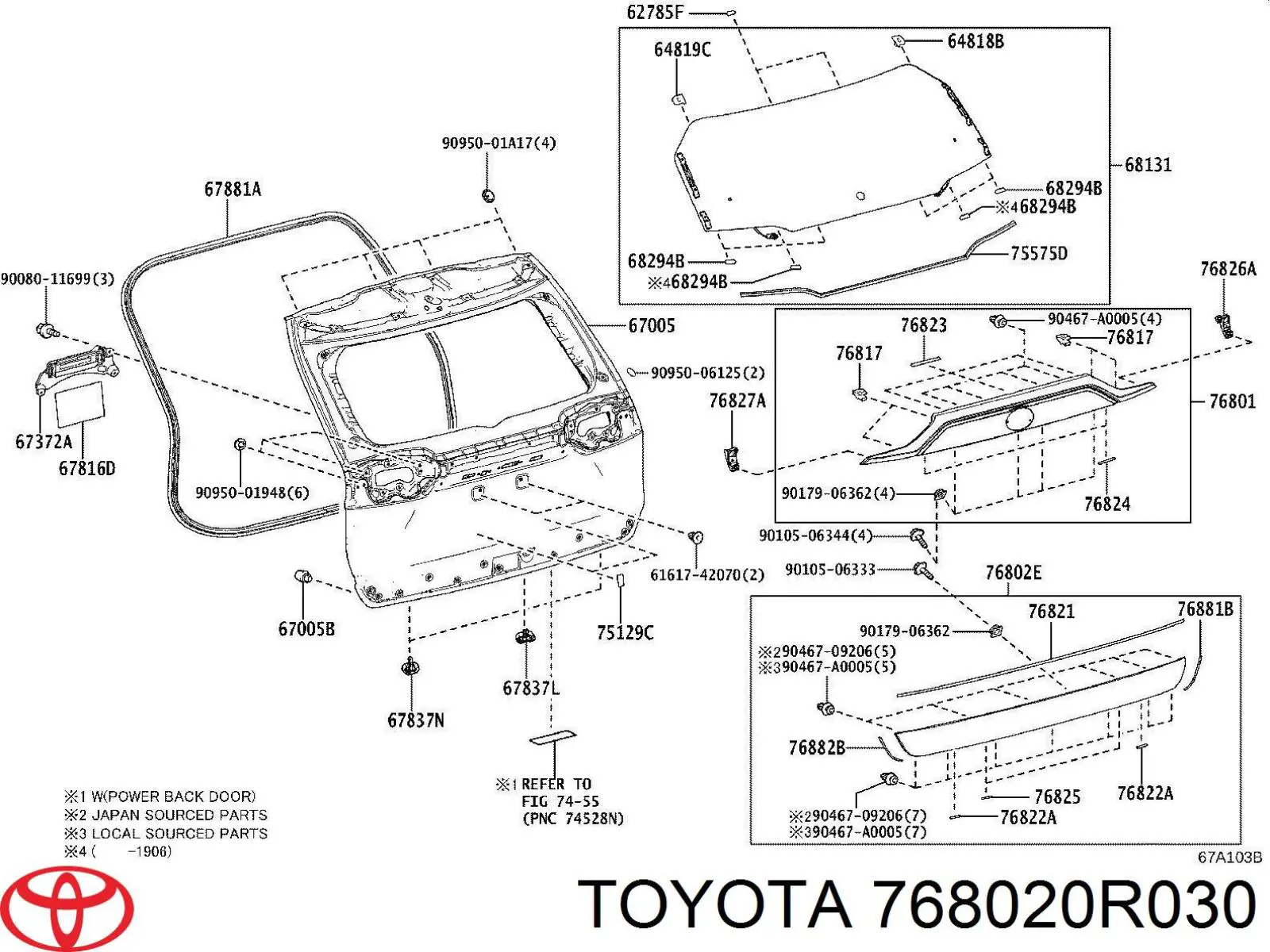 768020R030 Toyota