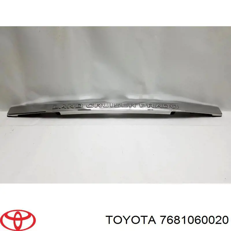 7681060020 Toyota Moldura de tapa de maletero