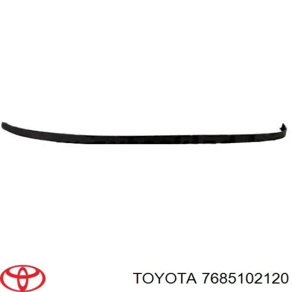 7685102120 Toyota alerón parachoques delantero derecho