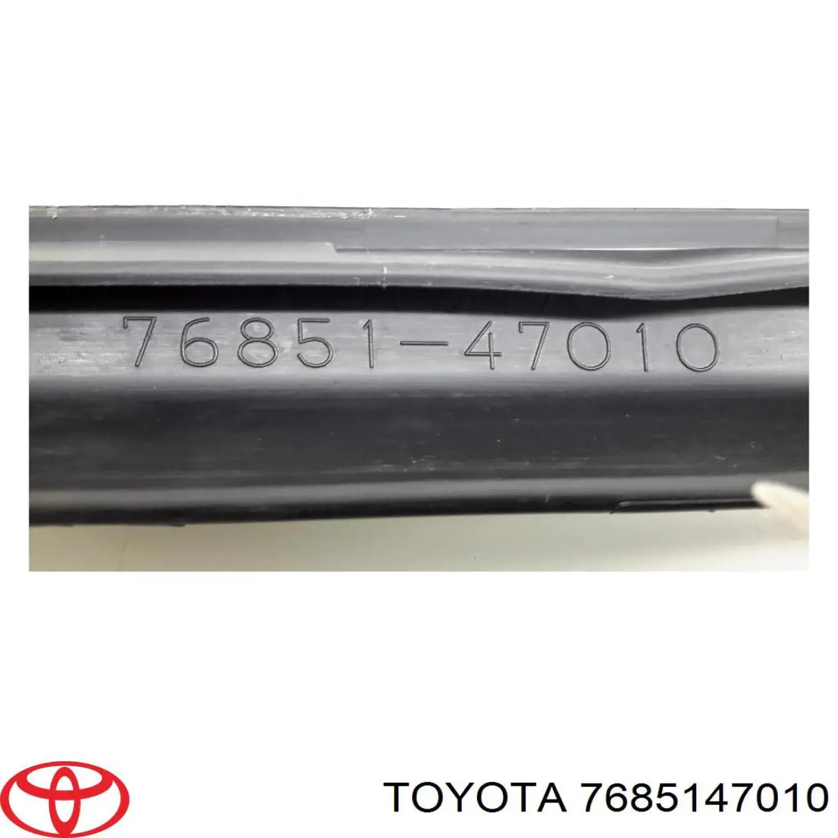 7685147010 Toyota alerón parachoques delantero