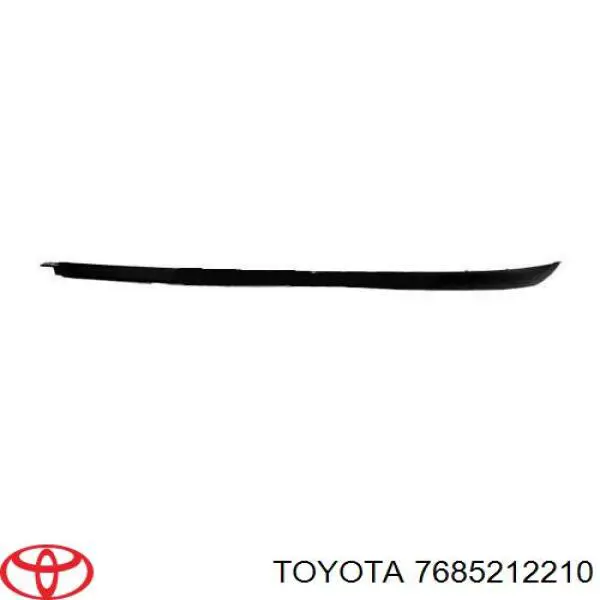 7685212210 Toyota alerón parachoques delantero