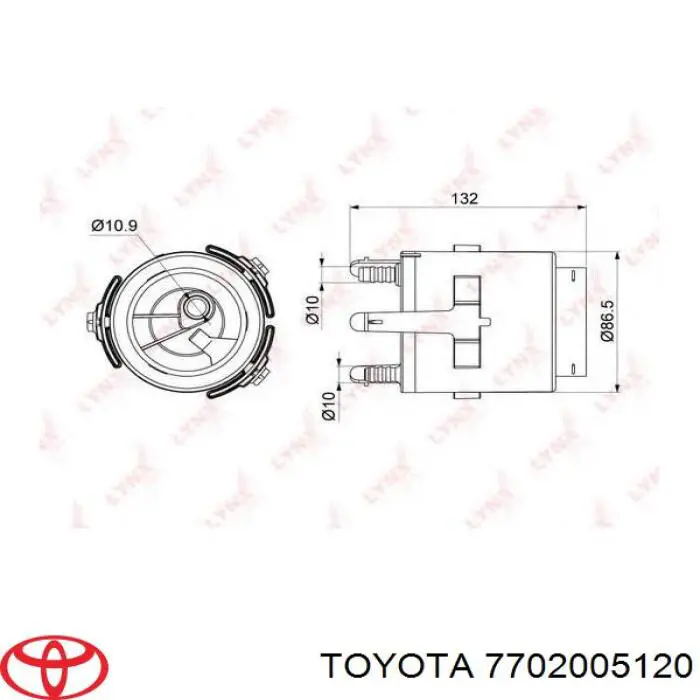 Comprar 7702005120 Toyota Unidad de alimentación de combustible