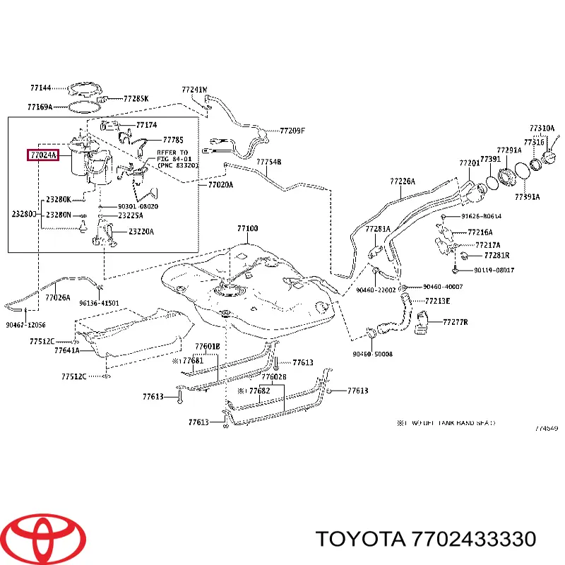 7702433330 Toyota