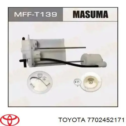 7702452170 Toyota filtro combustible