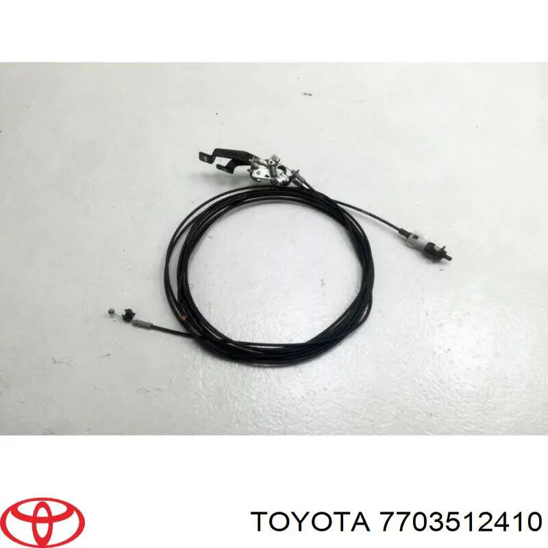 Cable de apertura de tapa, depósito de combustible para Toyota Corolla (E12U)