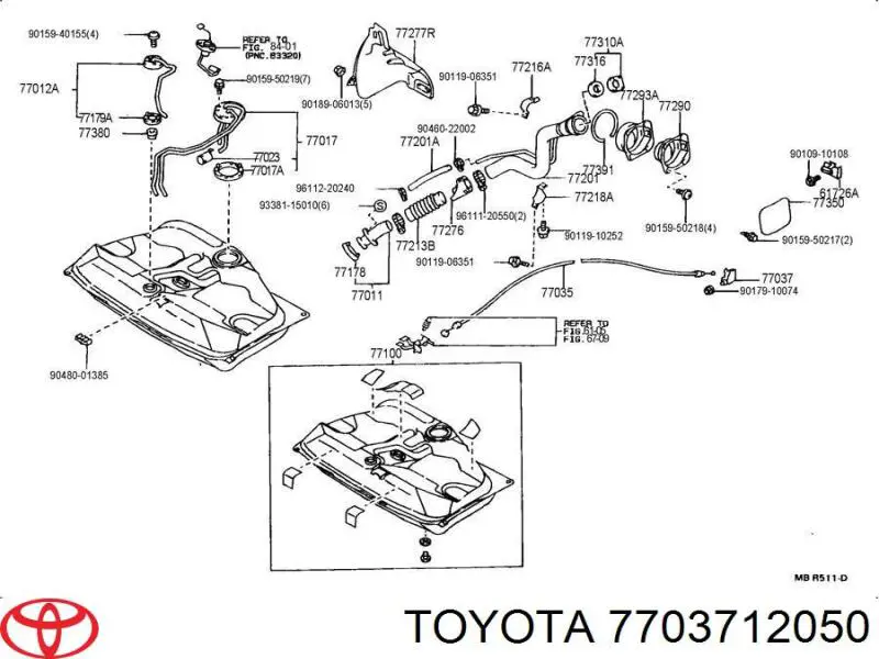 7703712050 Toyota