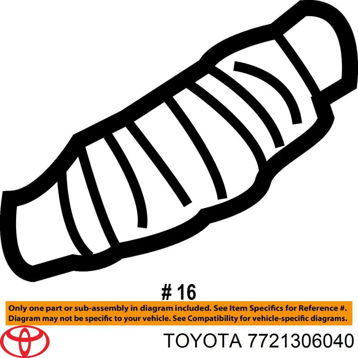 Toyota 7721306040 precio, desde  