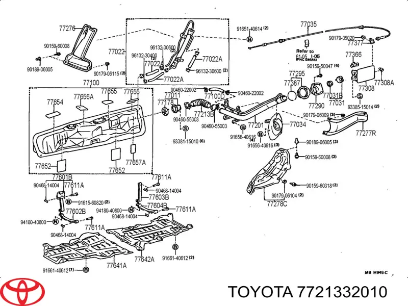 7721332010 Toyota