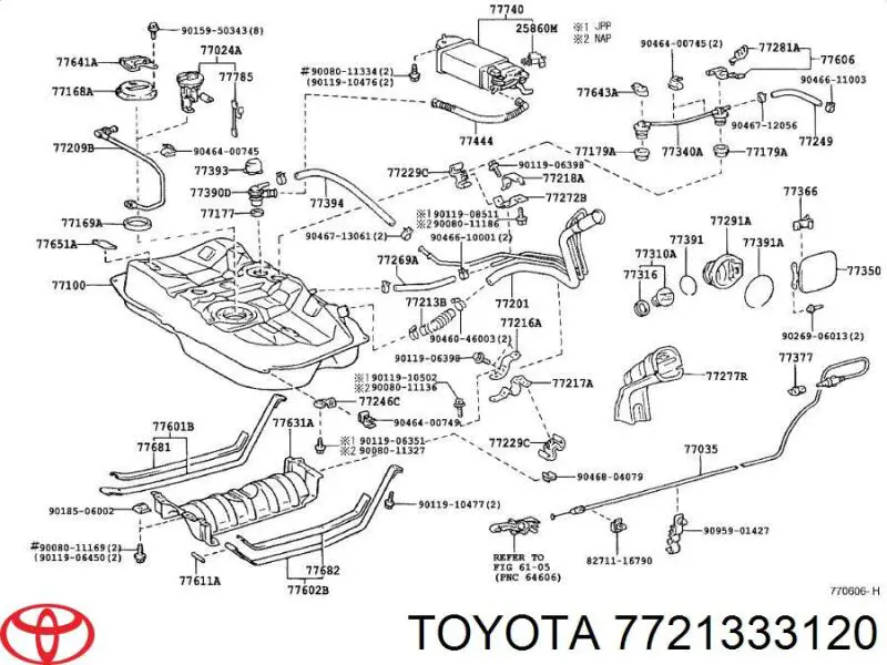 7721333120 Toyota