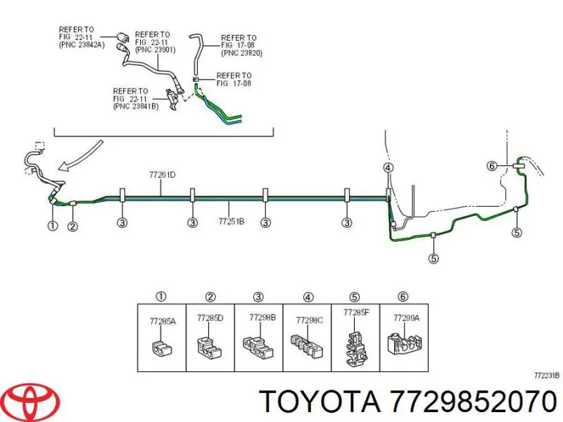 7729852070 Toyota 