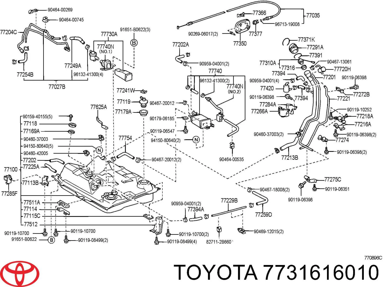 Comprar 7731616010 Toyota 