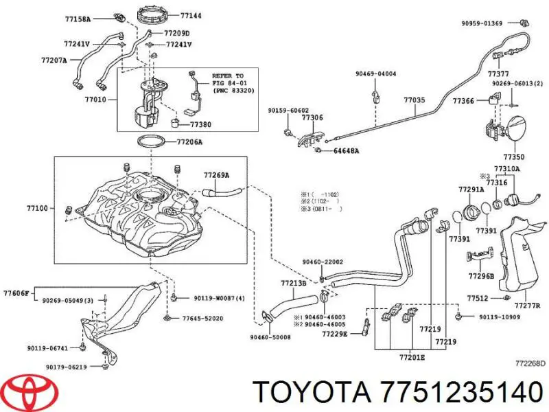 7751235140 Toyota