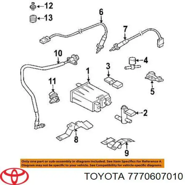 Filtro de carbón activado Toyota 7770607010 precio, desde  EUR