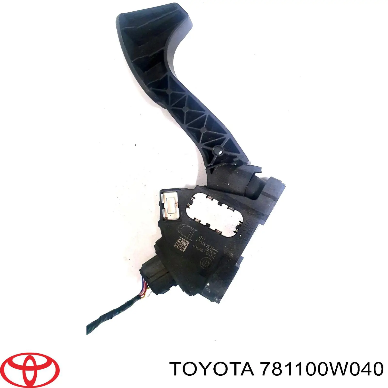 781100W040 Toyota pedal de acelerador
