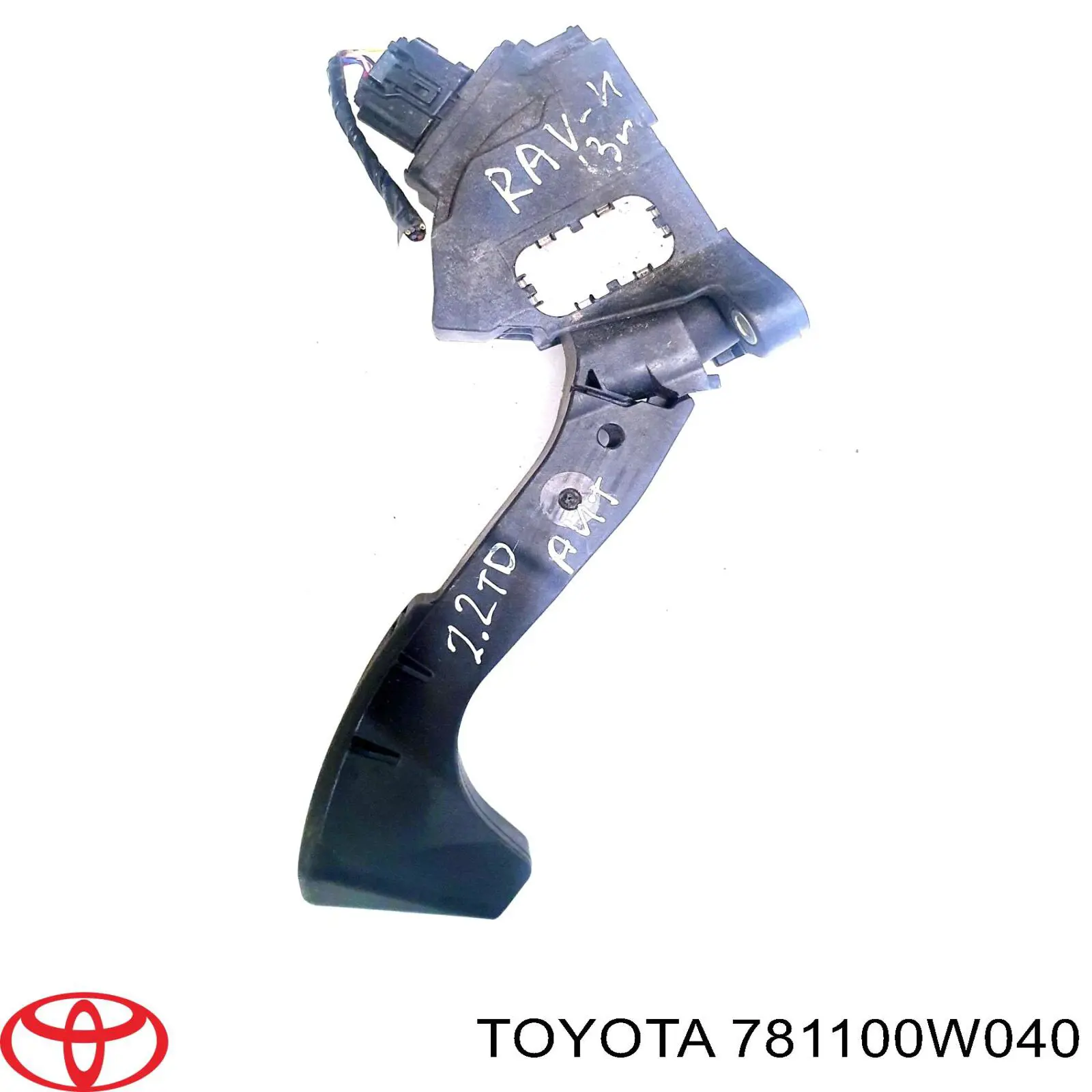 Potenciómetro pedal acelerador Toyota 781100W040 precio, desde 36,30 EUR