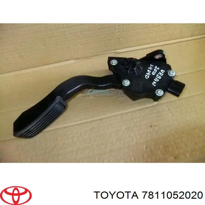 7811052020 Toyota pedal de acelerador