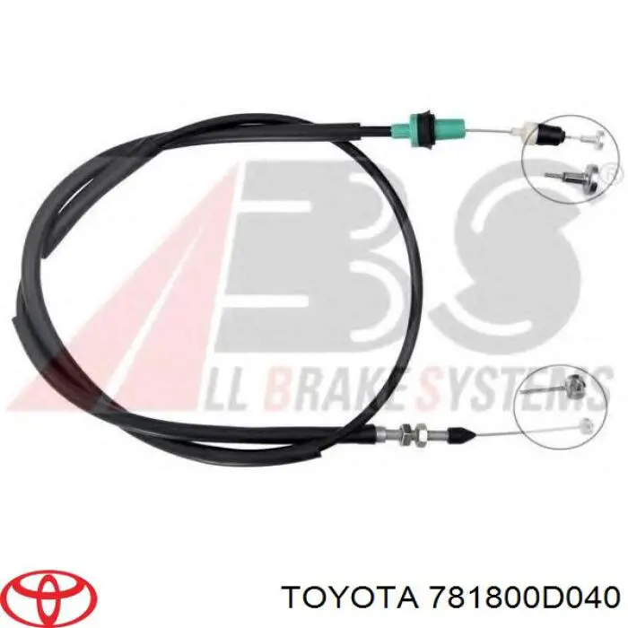 Cable del acelerador 520305 Adriauto