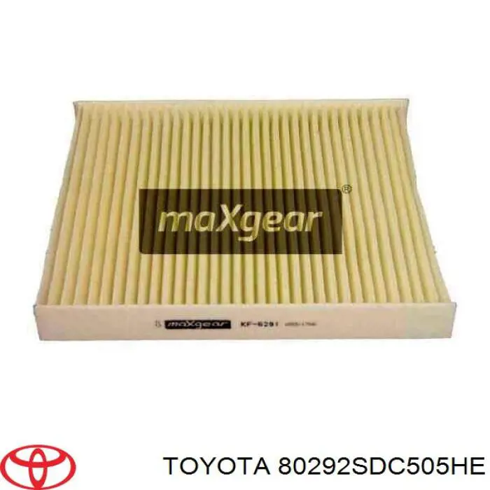 80292SDC505HE Toyota filtro habitáculo