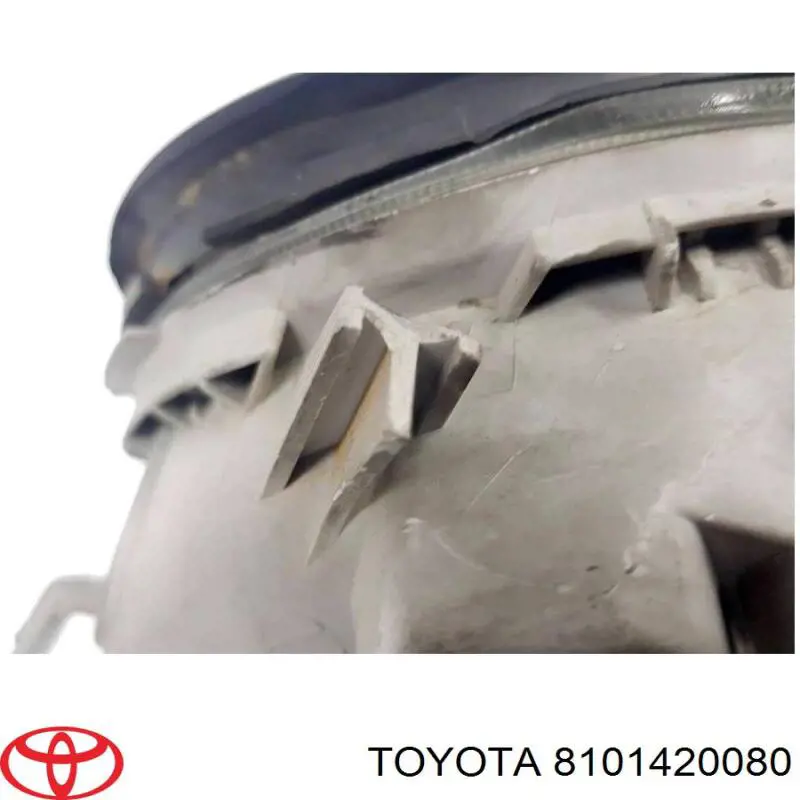 Faro izquierdo TOYOTA 8101420080