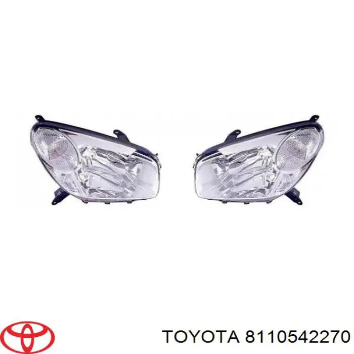 Faro derecho Toyota 8110542270 precio, desde 137,94 EUR
