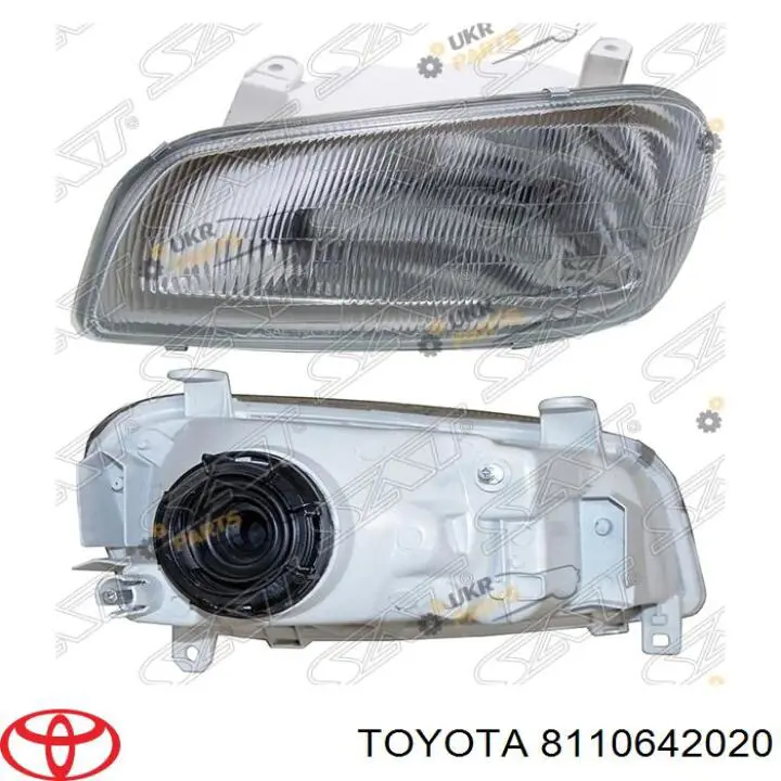 Faros delantero izquierdo para Toyota RAV4 I Cabrio