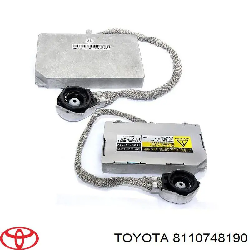 8110748190 Toyota bobina de reactancia, lámpara de descarga de gas