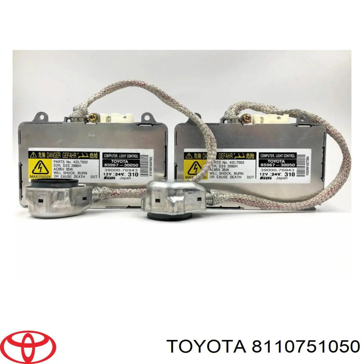 Centralita, faros xenon 8110748190 Toyota