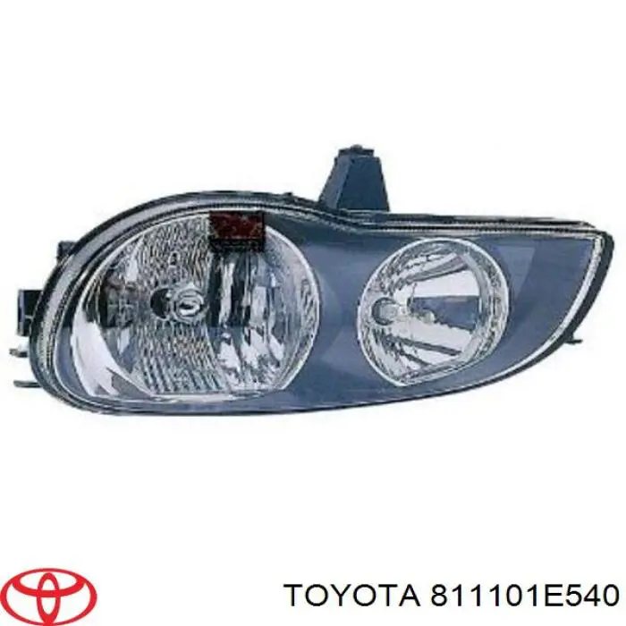 811101E540 Toyota faro derecho