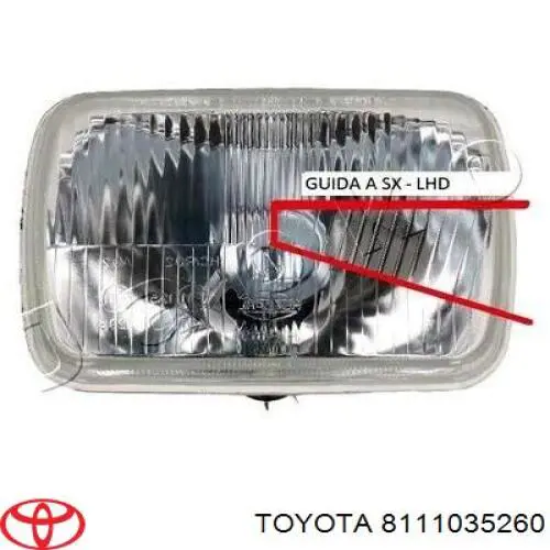 Faro derecho Toyota Hilux pick-up (N) (1983 - 2005) precio, desde 57,53 USD